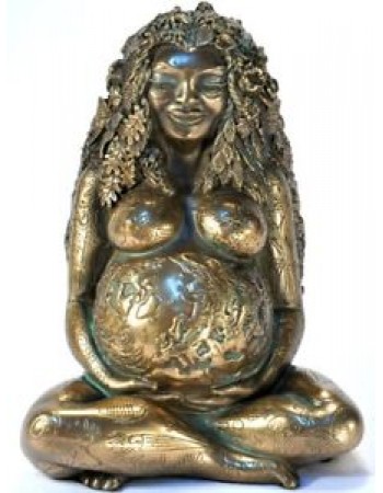 Bronze Mother Earth Statue