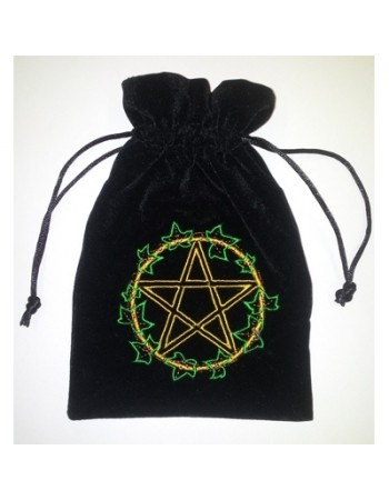 Ivy Pentagram Tarot Bag