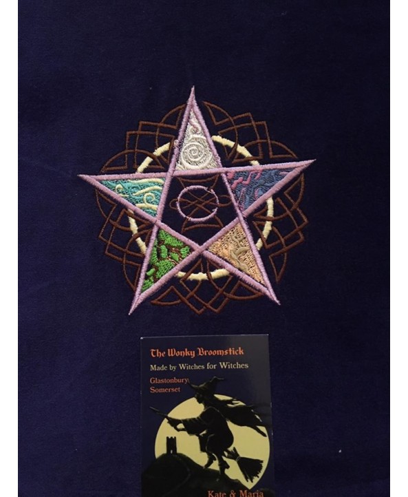 Elemental Pentagram Altar Cloth Elemental Pentagram Altar Cloth