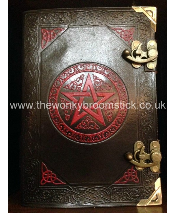 Black & Red Pentacle Book of Shadows Black & Red Pentacle Book of Shadows
