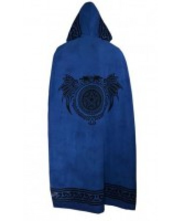 Blue Cotton Cloak