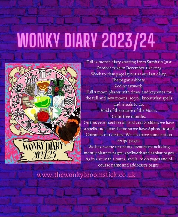 Wonky Diary© 2024/25