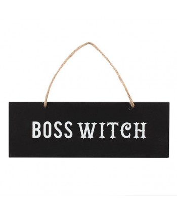 Boss Witch Sign