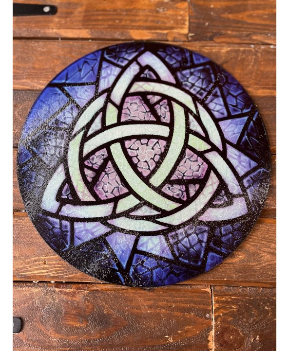 Triquetra Glass Chopping Board