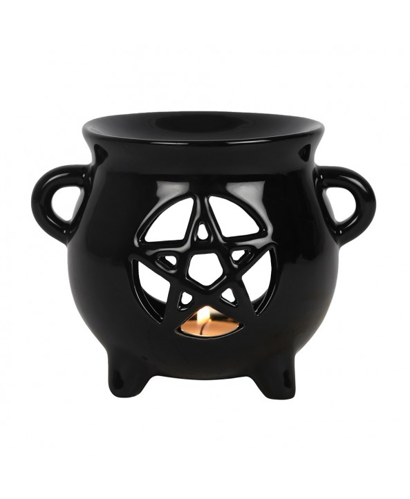 Pentagram Cauldron Oil Burner