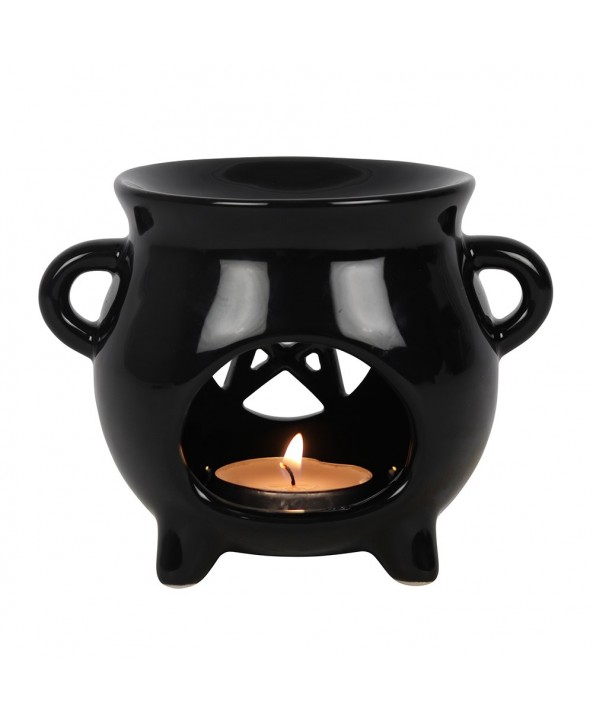 Pentagram Cauldron Oil Burner