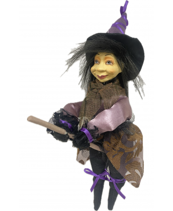 Kitty - Purple Pendle Witch