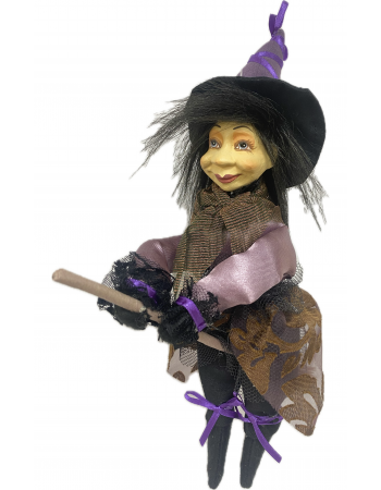 Kitty - Purple Pendle Witch