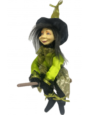 Kitty - Green Pendle Witch