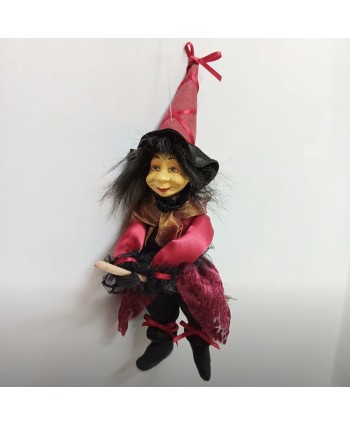 Kitty - Burgundy Pendle Witch