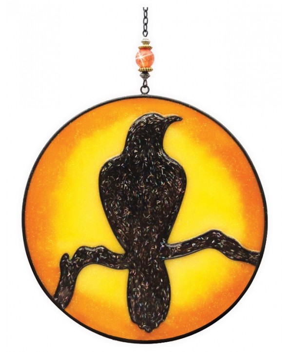 Raven in Moon Light Catcher 