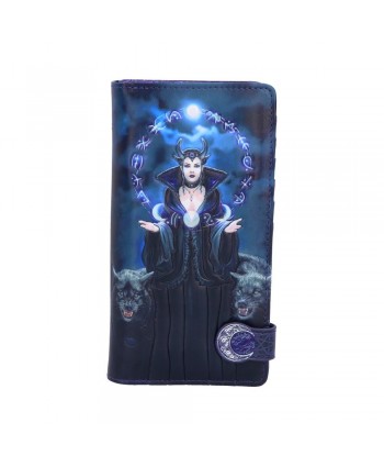 Moon Witch Embossed Purse 