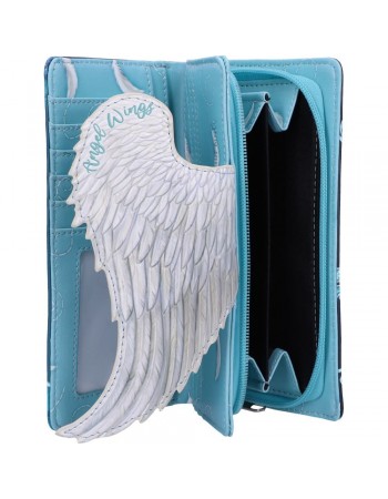 Angel Wing Embossed Purse