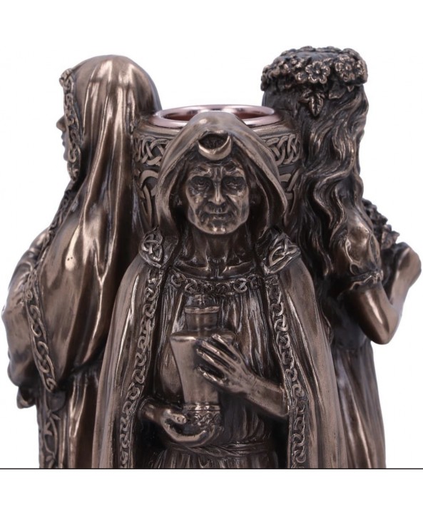 Mother, Maiden, Crone Candle Holder