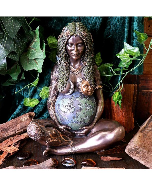 Mini Mother Earth Art Statue 