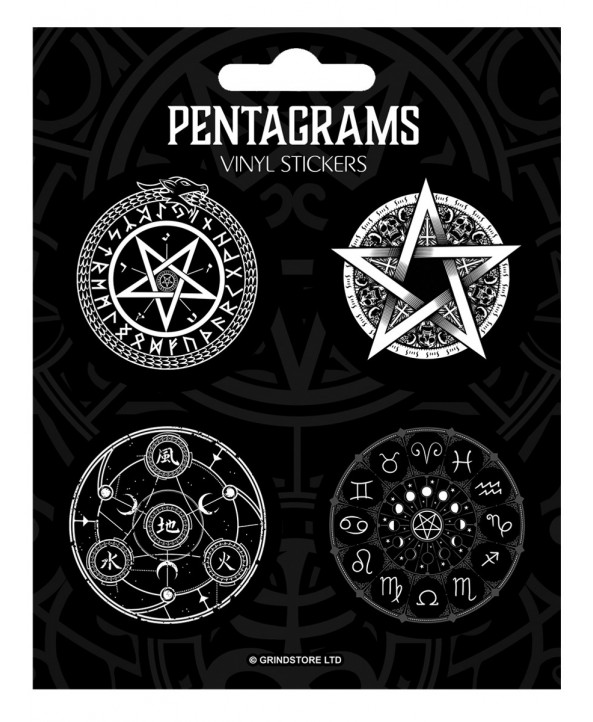 Pentagram Sticker Set