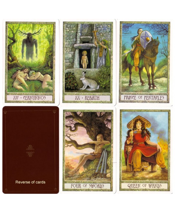 Cards and Book Set: The Druid Craft Tarot