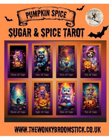 Pumpkin Spice Sugar and Spice Tarot Deck