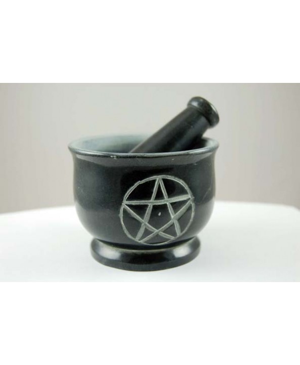 Pentagram Pestle and Mortar 