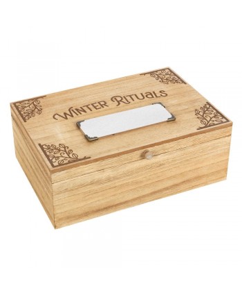 Winter Rituals Wooden Box