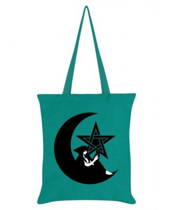 Green Witch Tote Bag