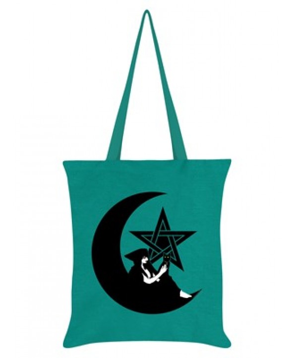 Green Witch Tote Bag