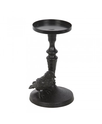 Mystic Raven Pillar Candle Holder