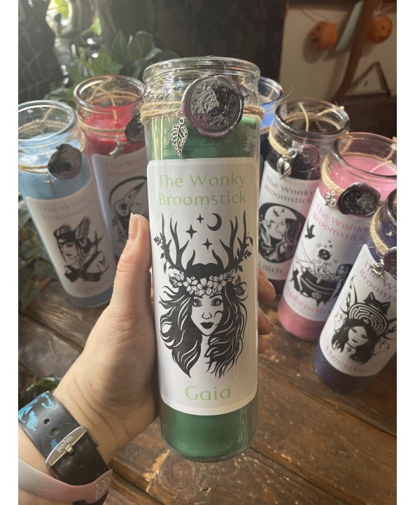 Gaia Deity Candle