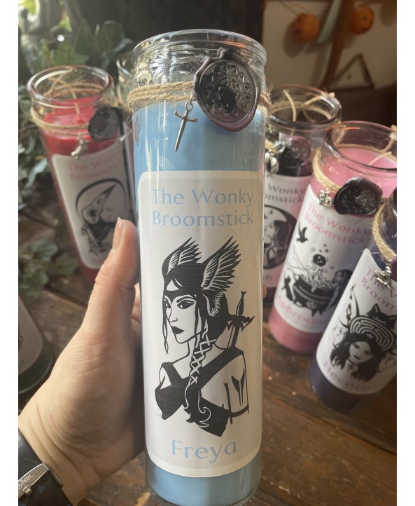 Freya Deity Candle