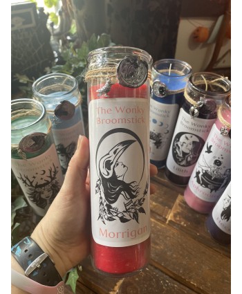 Morrigan Deity Candle