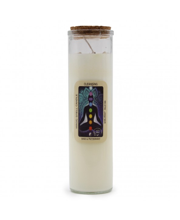 Cleansing Magic Spell Glass Tube Candle