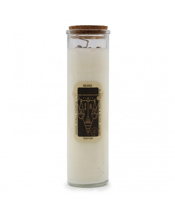 Balance Magic Spell Glass Tube Candle