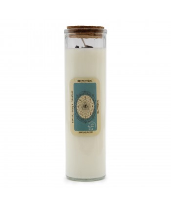 Protection Magic Spell Glass Tube Candle