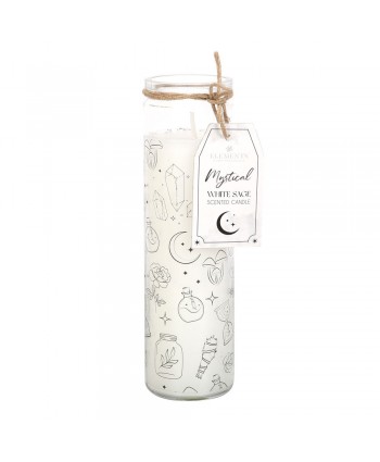 Mystical White Sage Tube Candle