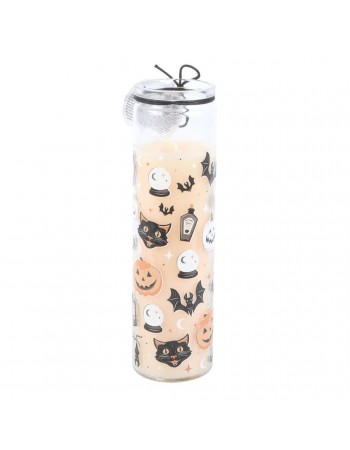 Spooky Spiced Pumpkin Tube Candle