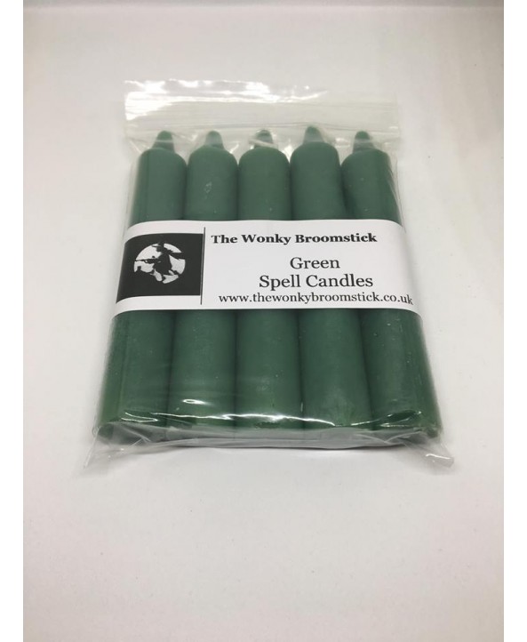 Green Spell Candle Pack