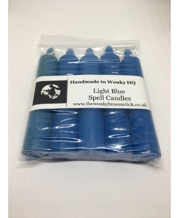 Light Blue Spell Candle Pack