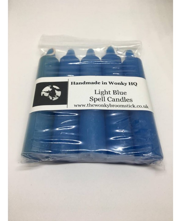 Light Blue Spell Candle Pack