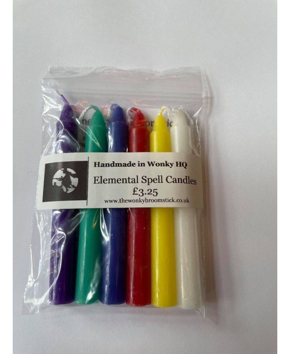 Elemental Spell Candles