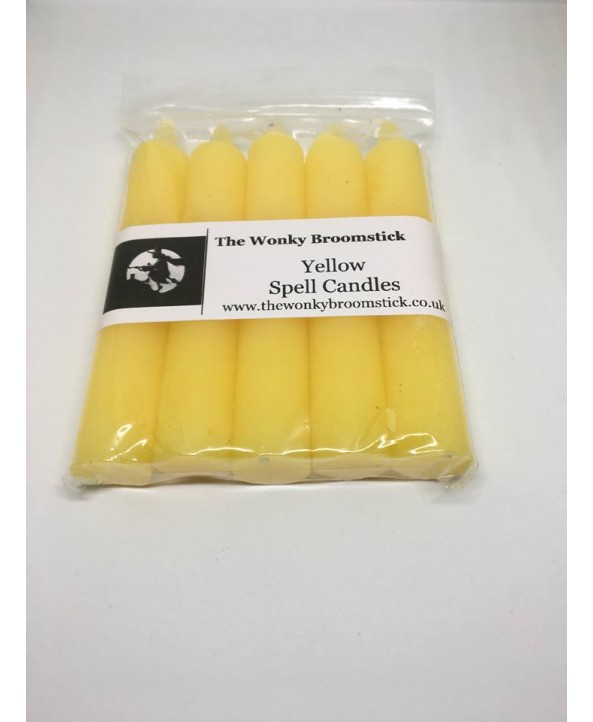 Yellow Spell Candle Pack