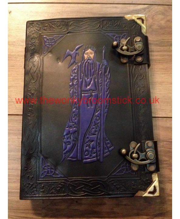 Black & Purple Merlin Book of Shadows