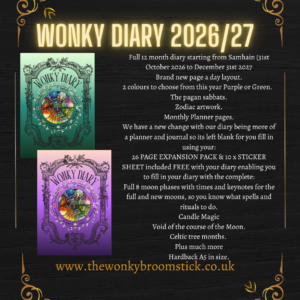 Wonky Diary© 2025/26 – PURPLE COPY