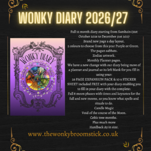 Wonky Diary© 2025/26 – PURPLE COPY