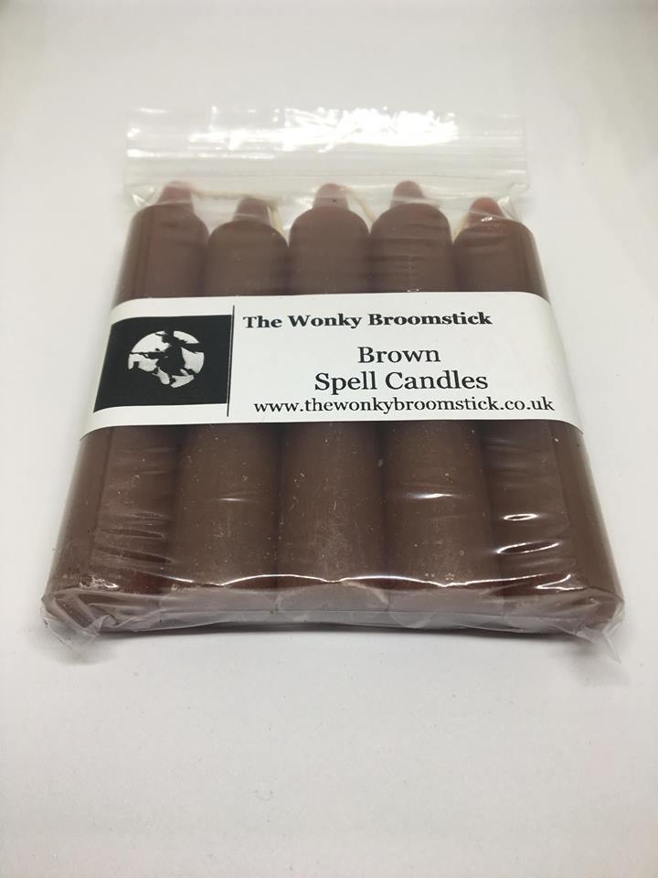 Brown Spell Candle Pack