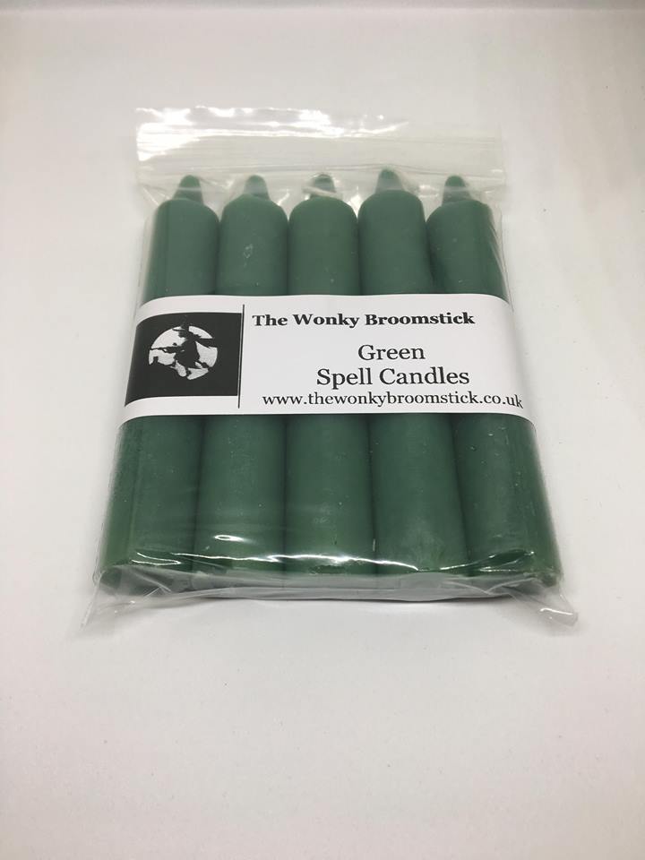 Green Spell Candle Pack