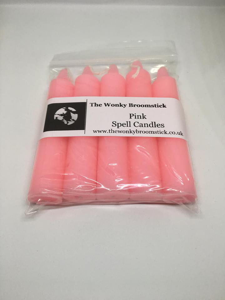 Pink Spell Candle Pack
