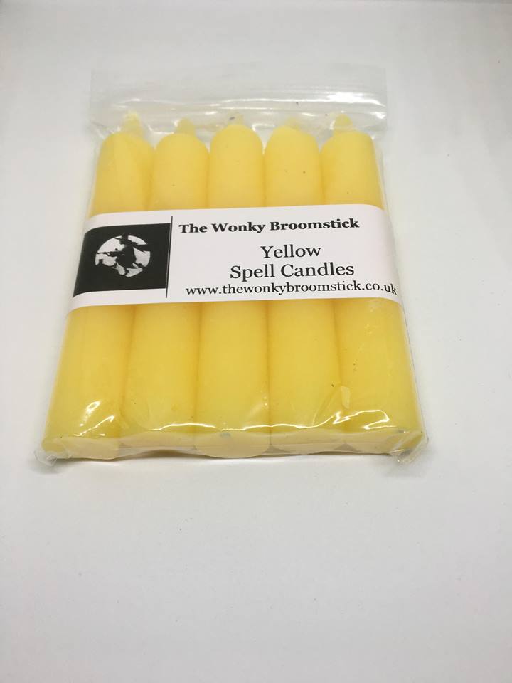 Yellow Spell Candle Pack