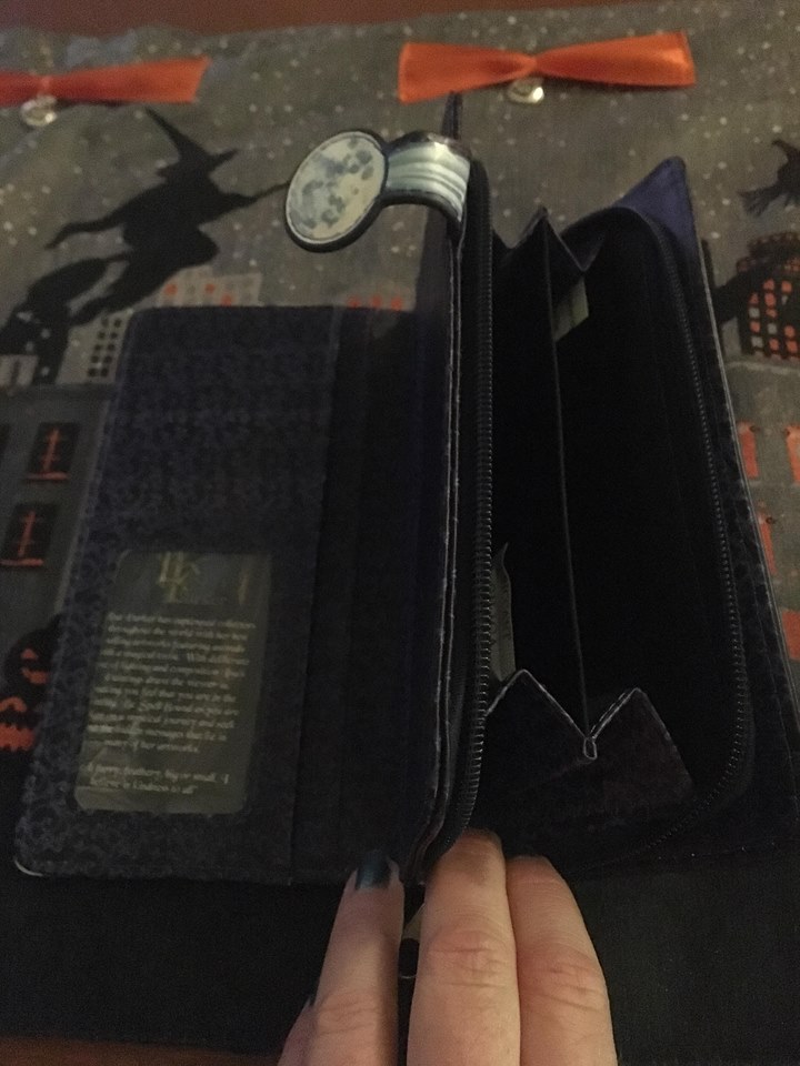 A Brush with Magick Embossed Purse