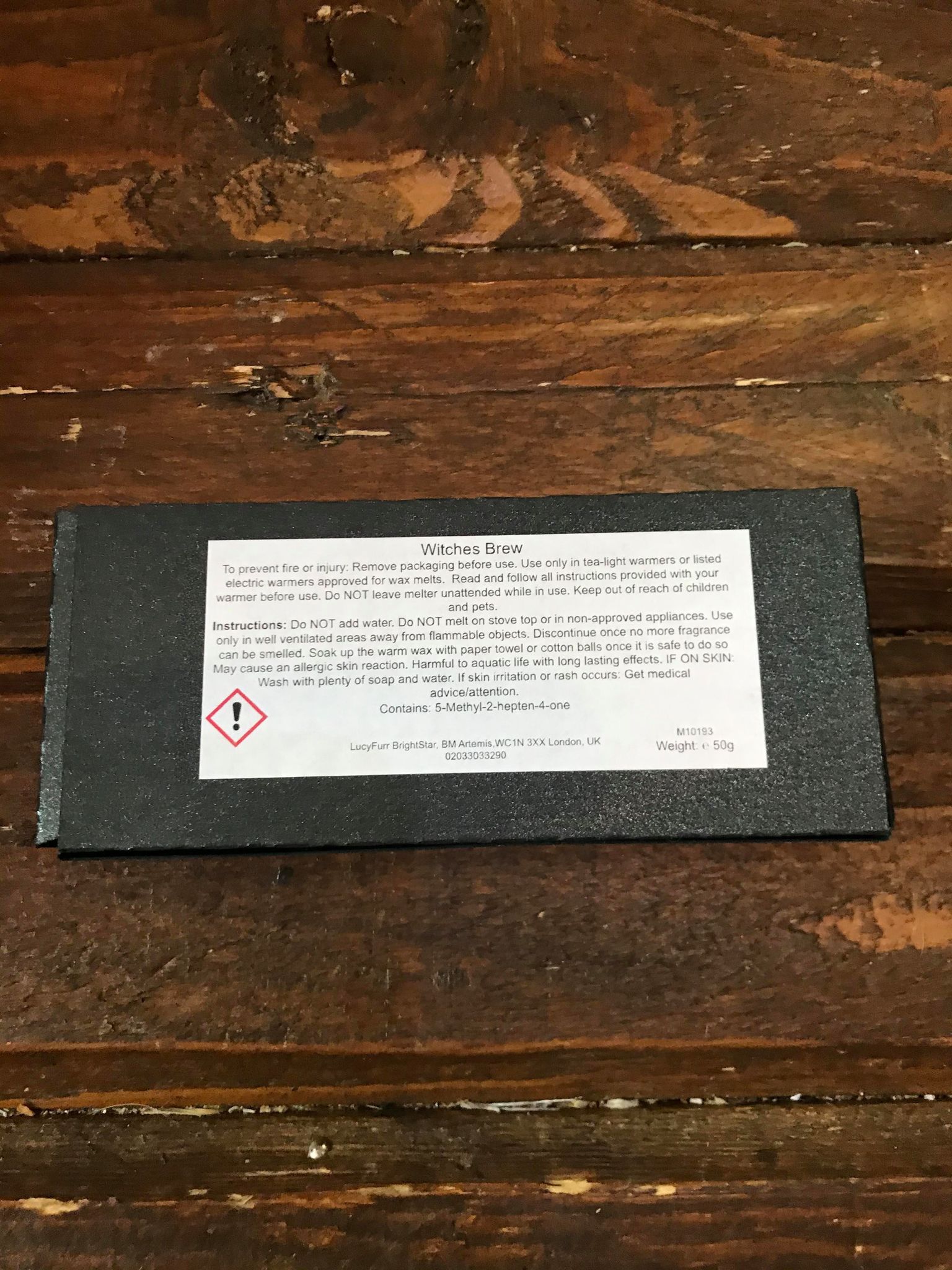 Witches Brew Wax Melt Bar