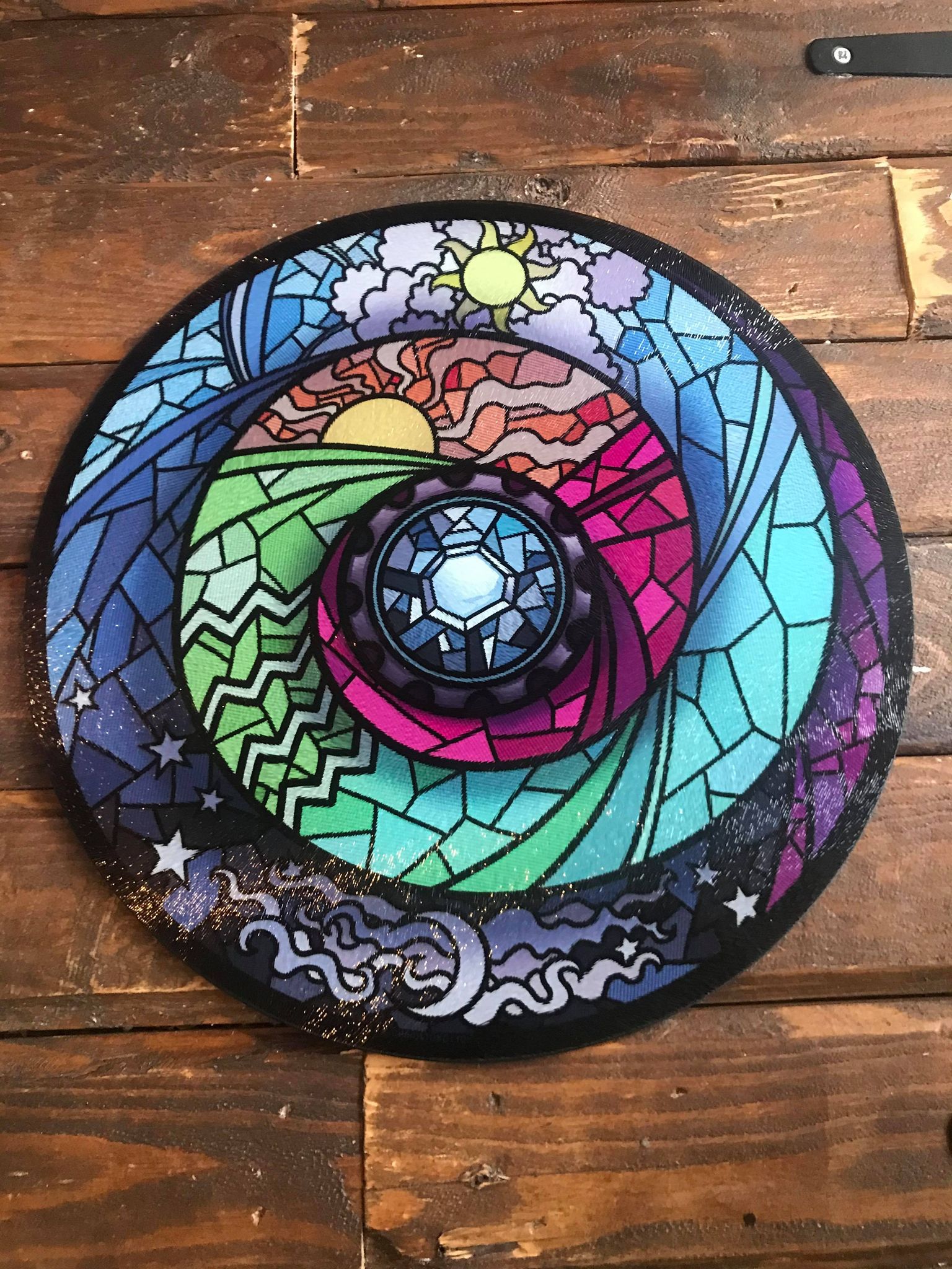 Stained Glass Chopping Board